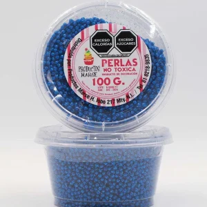PERLA DIAMANTADA MINI AZUL REY 100 GR MARSE PDARMI001