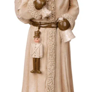 Papá Noel de resina de 17" Max Warehouse