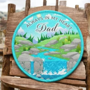 Arroyo del río en memoria de Patch Memorial Keepsakes