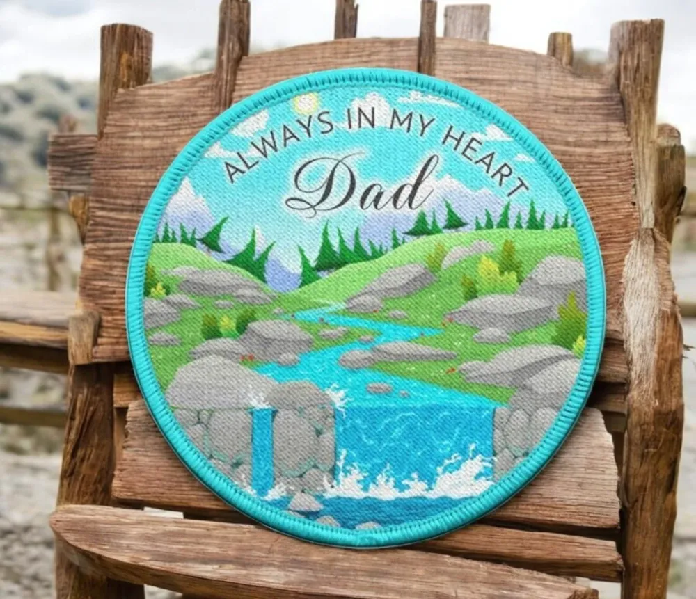 Arroyo del río en memoria de Patch Memorial Keepsakes