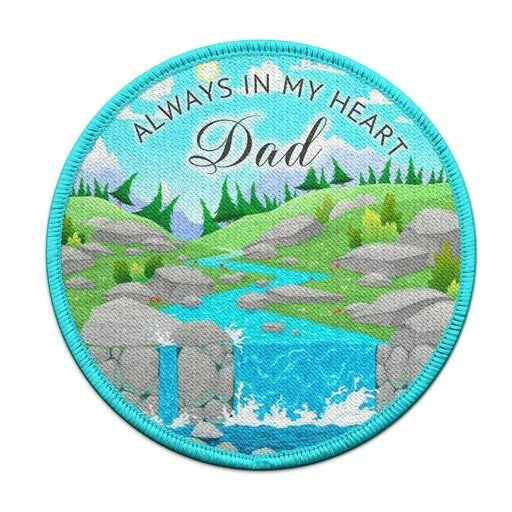 Arroyo del río en memoria de Patch Memorial Keepsakes