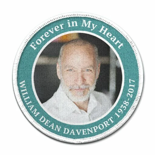 Foto cameo en memoria de Patch Memorial Keepsakes