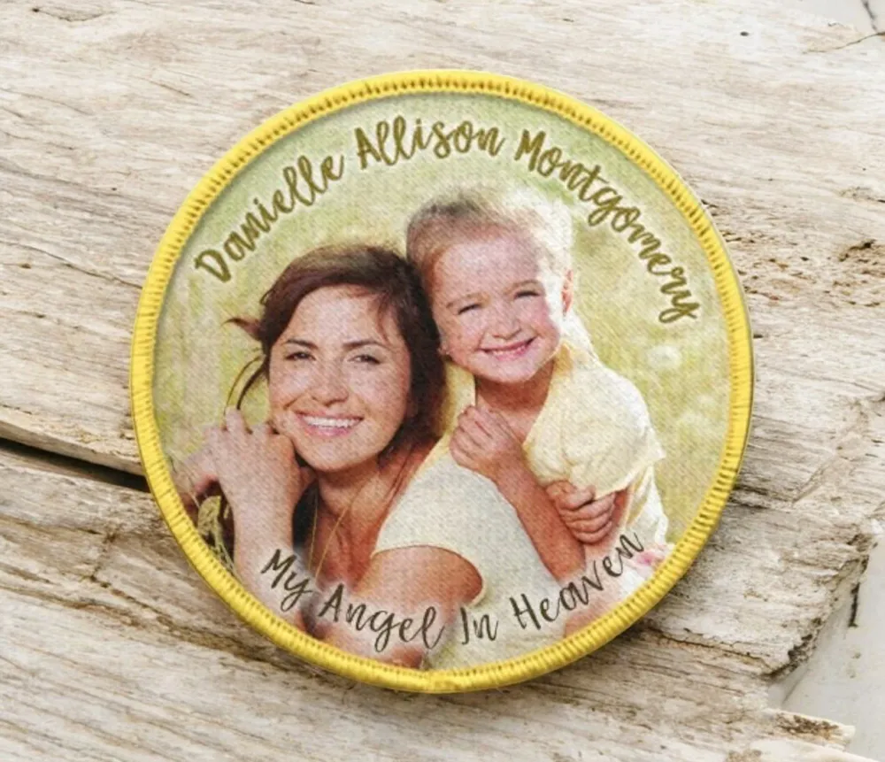 Foto completa en memoria de Patch Memorial Keepsakes