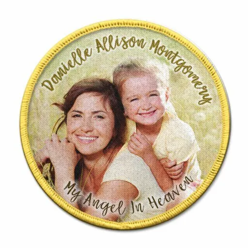 Foto completa en memoria de Patch Memorial Keepsakes