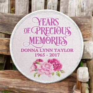 Preciosa rosa en memoria de Patch Memorial Keepsakes