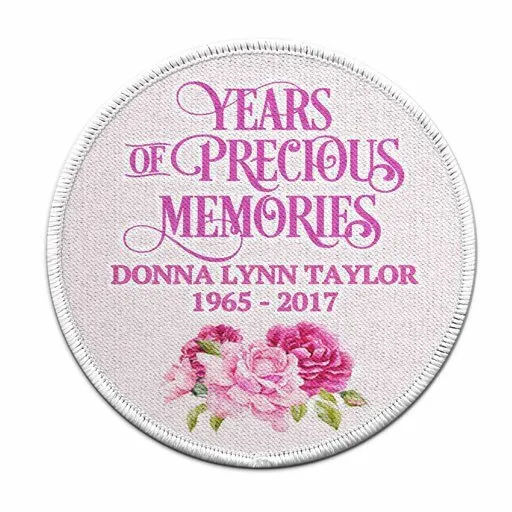 Preciosa rosa en memoria de Patch Memorial Keepsakes