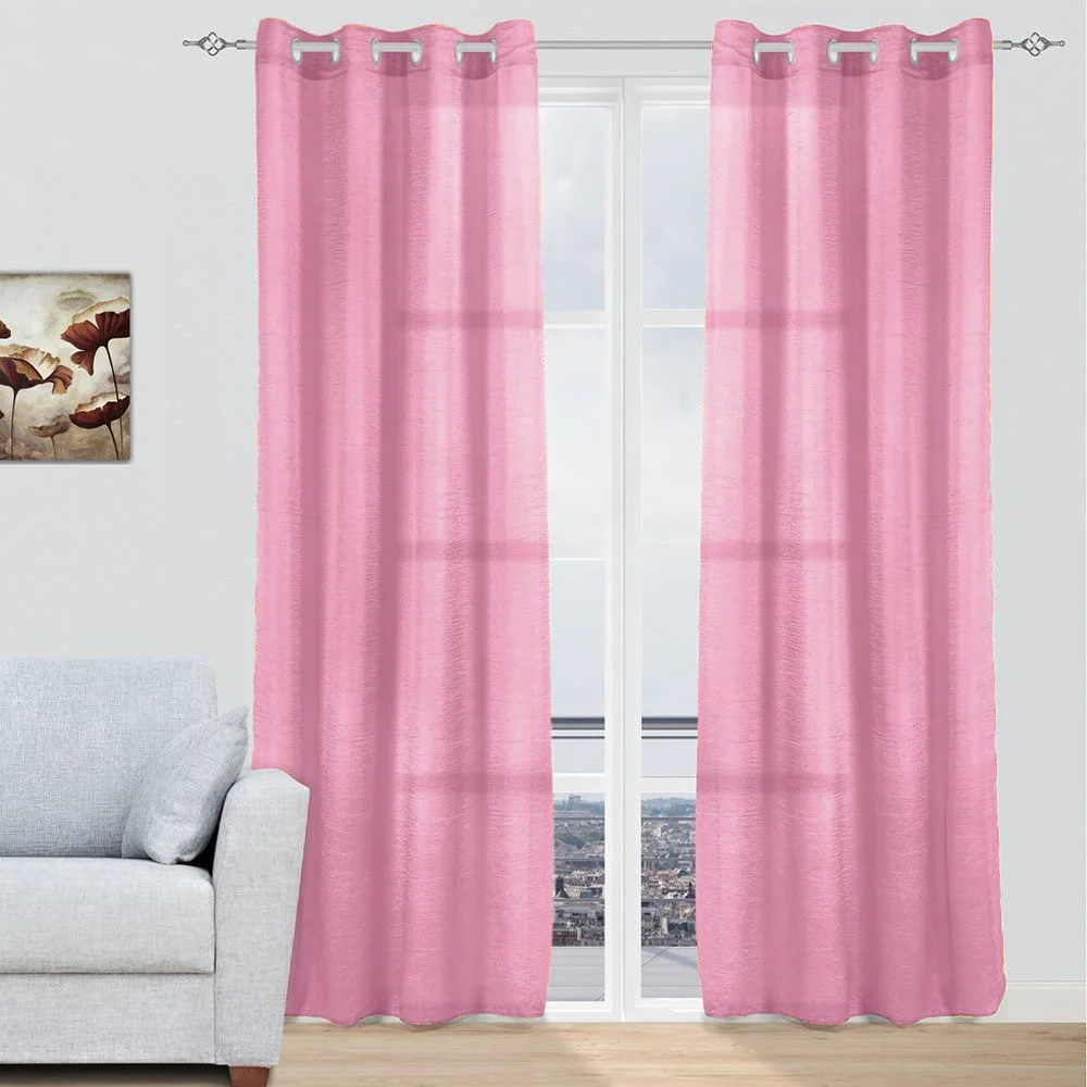 Cortinas modernas translucidas - Rosa MERCURY HOME