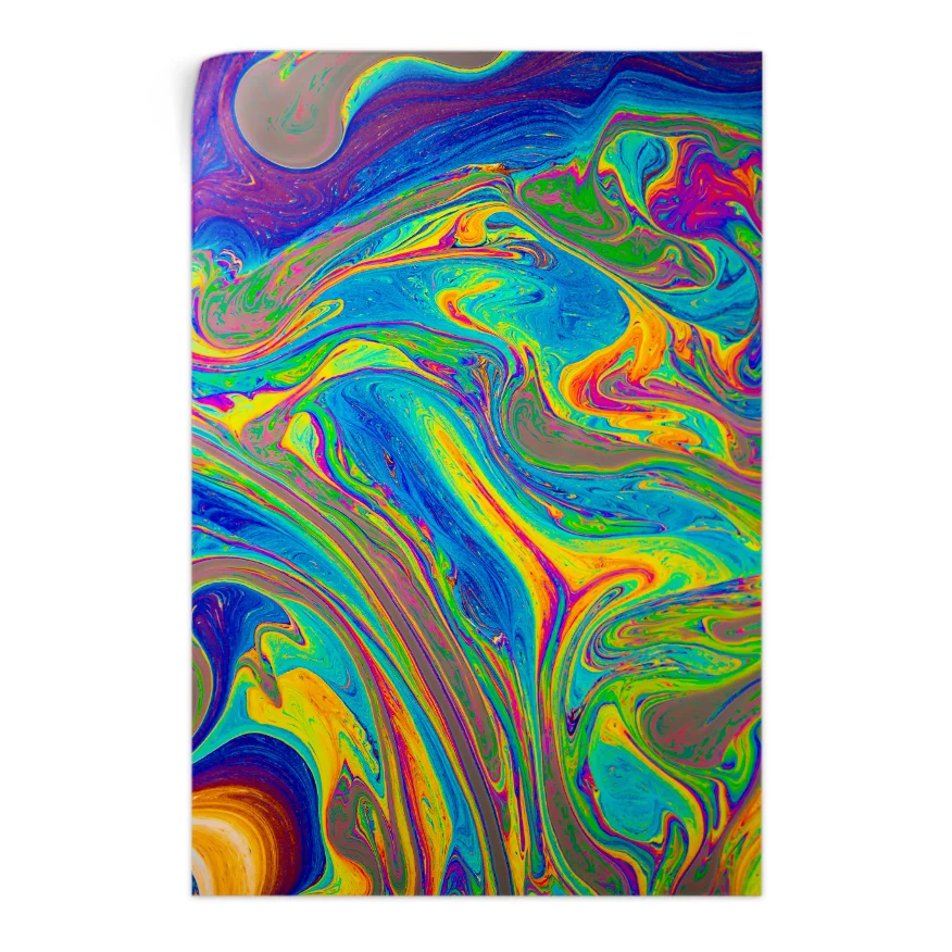 Mezcla de Colores Acrílicos Poster