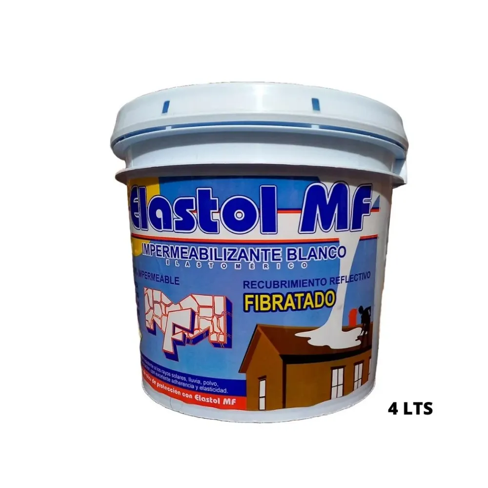 Impermeabilizante Elastol 300 Fibratado 4 Lt MF