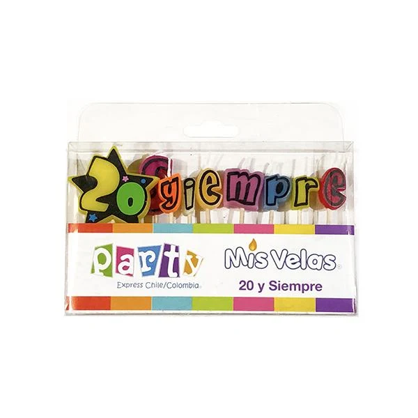 Vela 20 Y Siempre Mi tienda