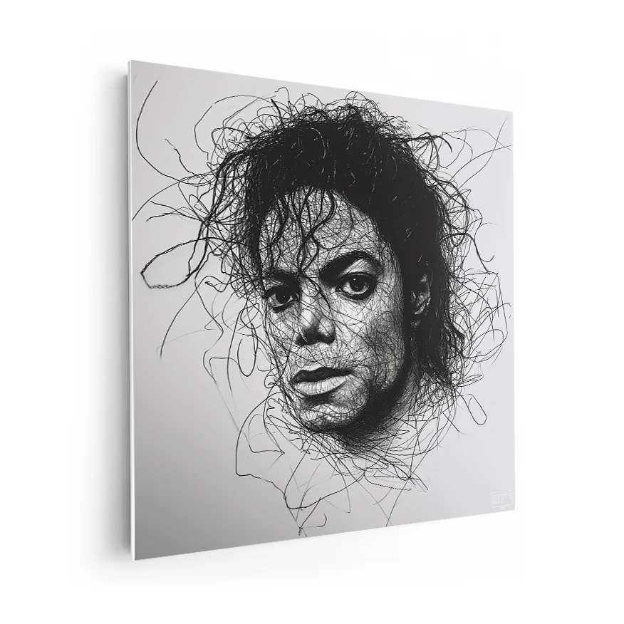 Michael Jackson Líneas Poster