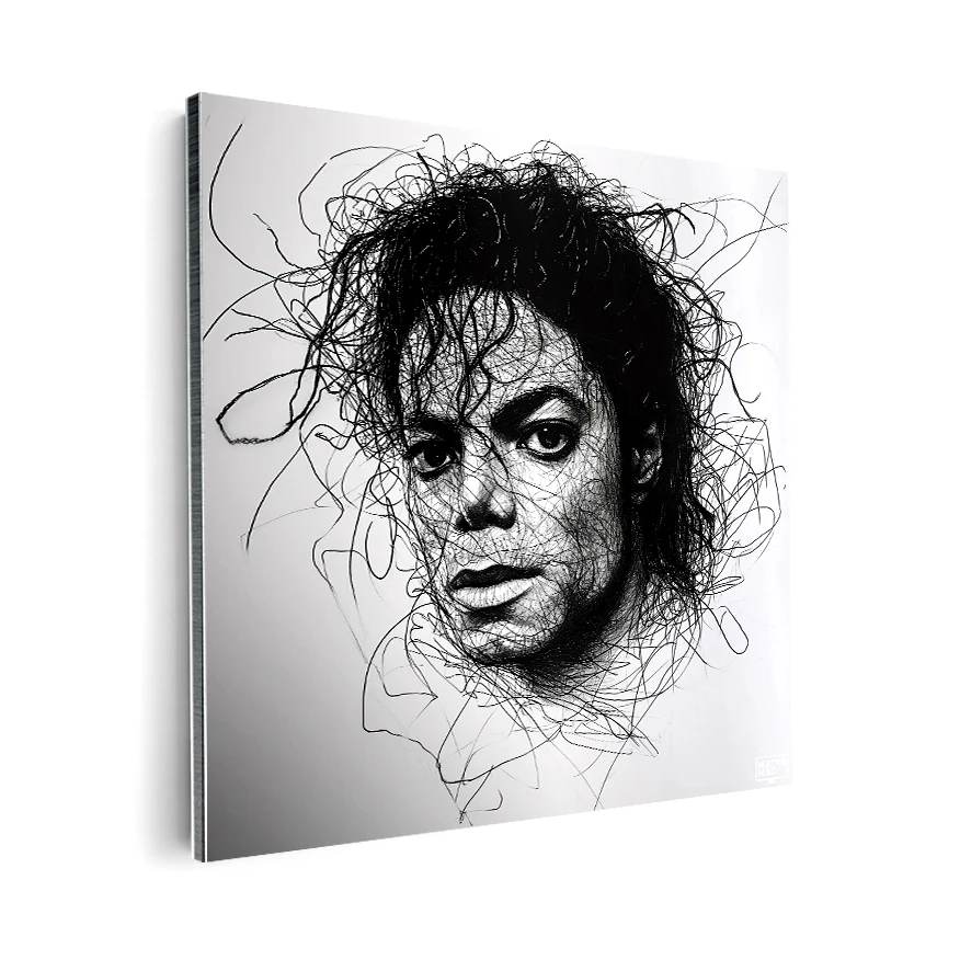 Michael Jackson Líneas Poster