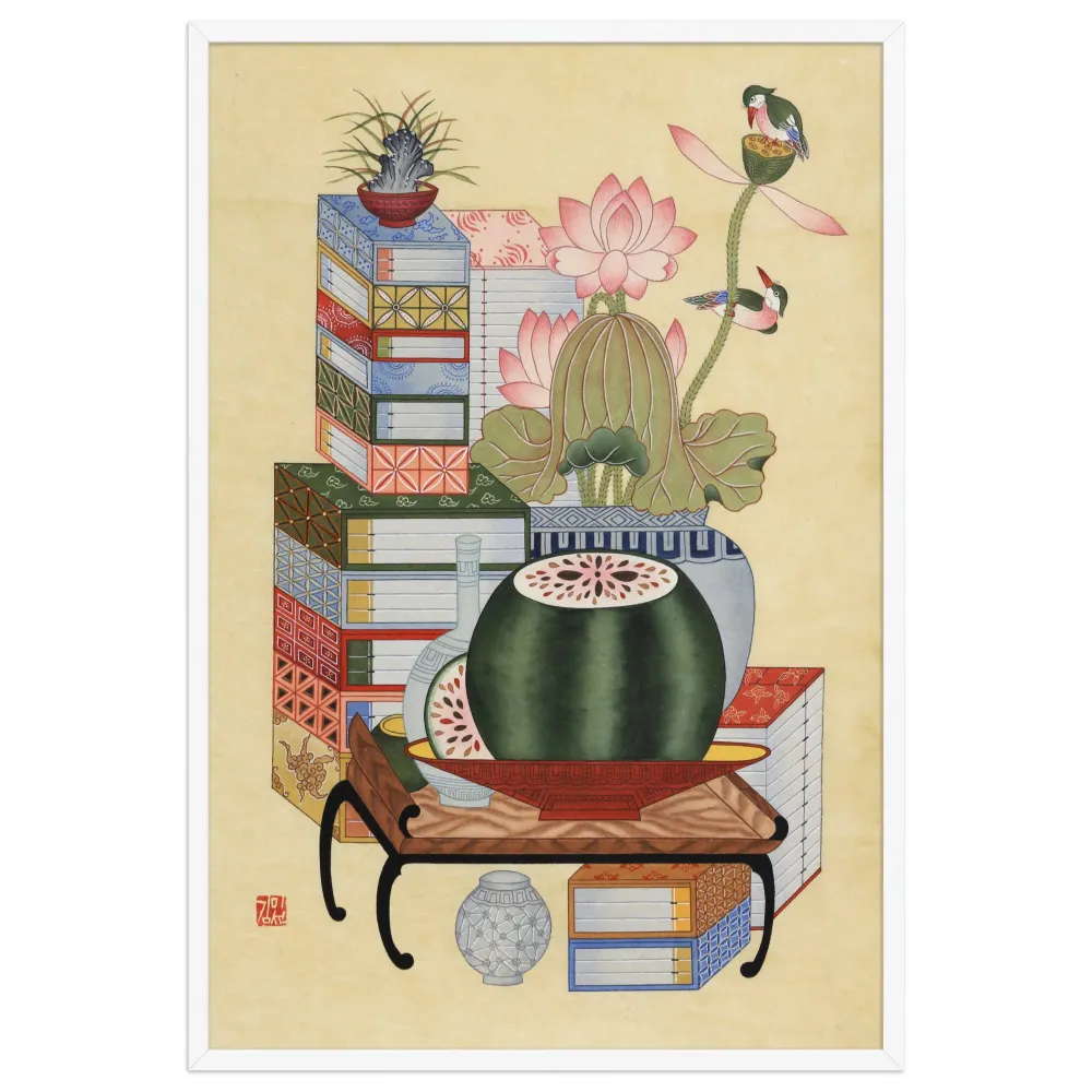 Póster coreano - Anhelo de conocimiento Misun Kim