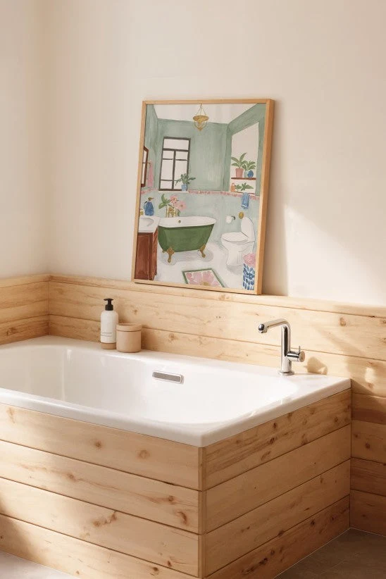 Bath Tranquility Modern Whimsy
