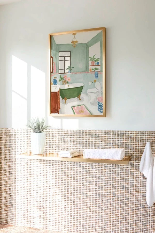 Bath Tranquility Modern Whimsy