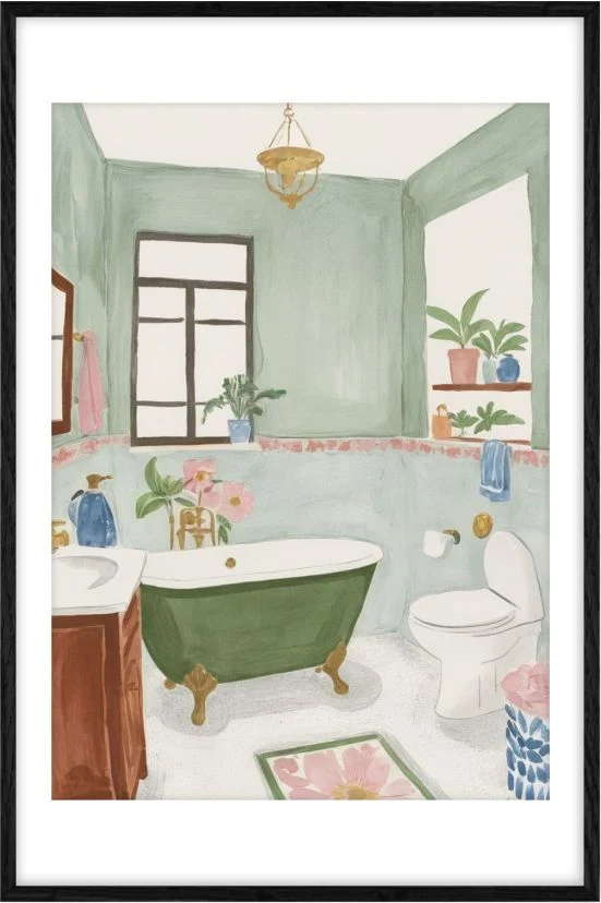 Bath Tranquility Modern Whimsy