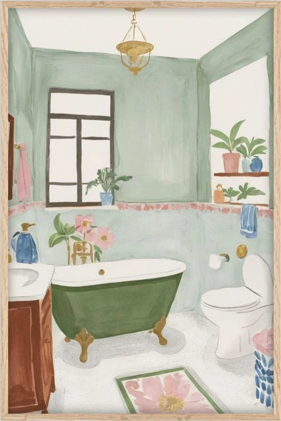 Bath Tranquility Modern Whimsy