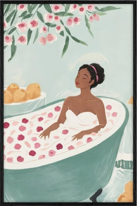 Bathtime Serenity Modern Whimsy