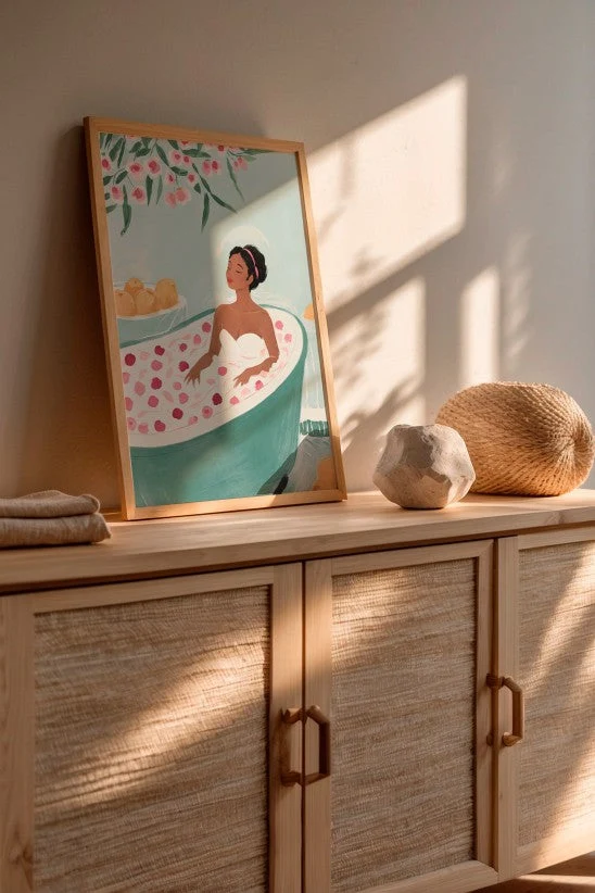 Bathtime Serenity Modern Whimsy