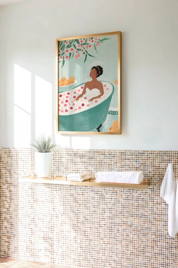Bathtime Serenity Modern Whimsy