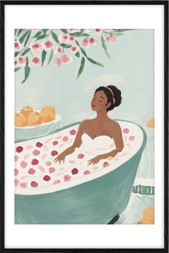 Bathtime Serenity Modern Whimsy