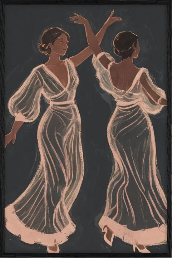 Dancing Shadows Modern Whimsy