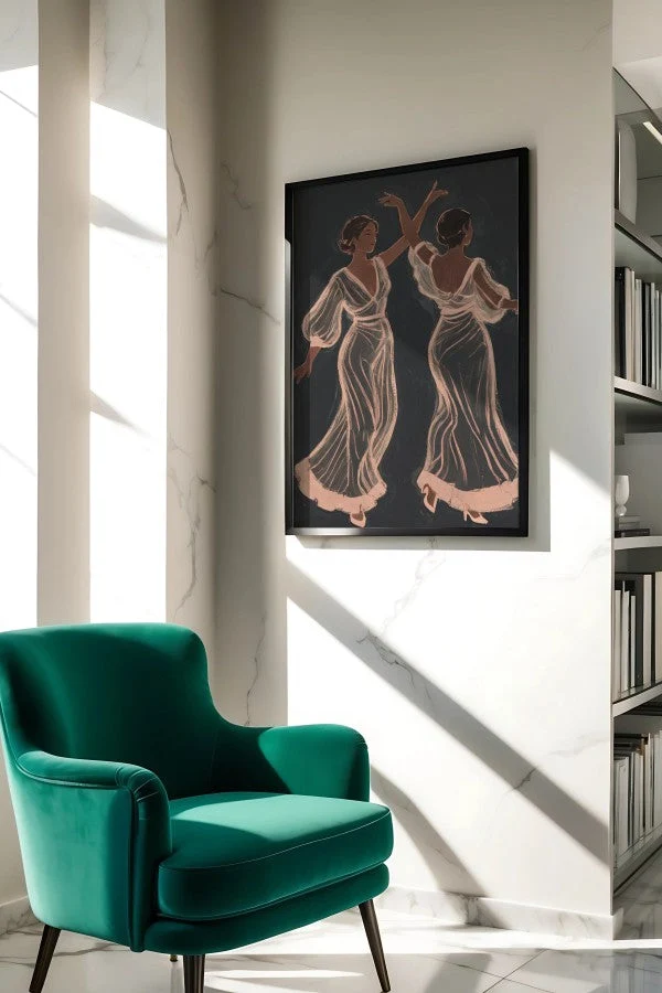 Dancing Shadows Modern Whimsy