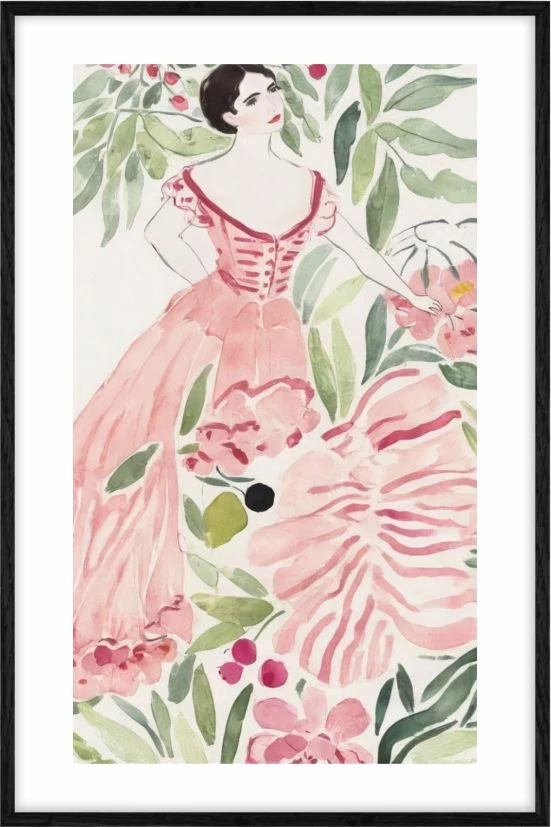 Graceful Petals Modern Whimsy