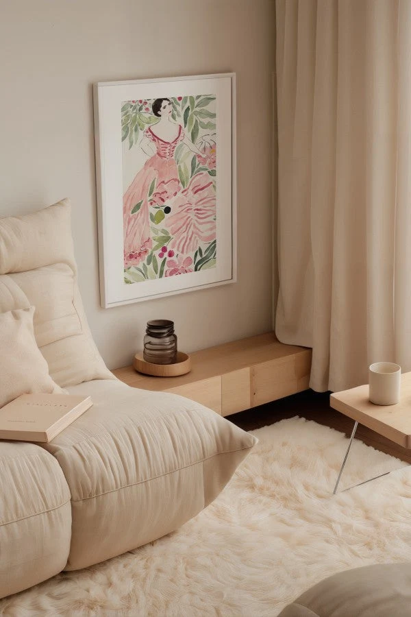 Graceful Petals Modern Whimsy
