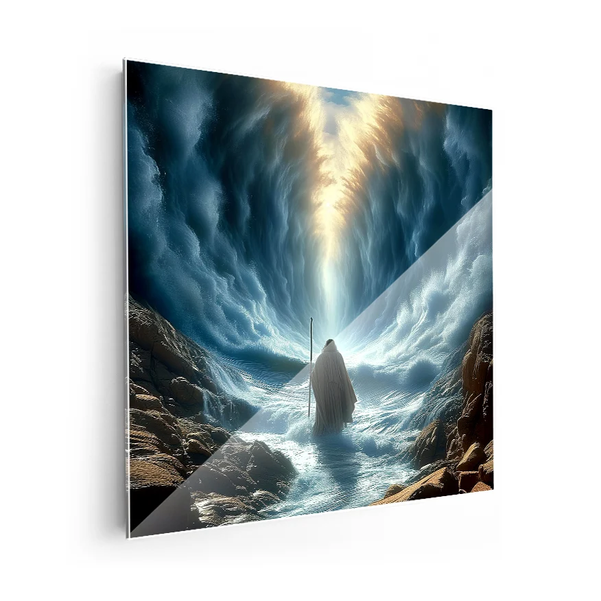 Moises Cruzando Mar Rojo Poster