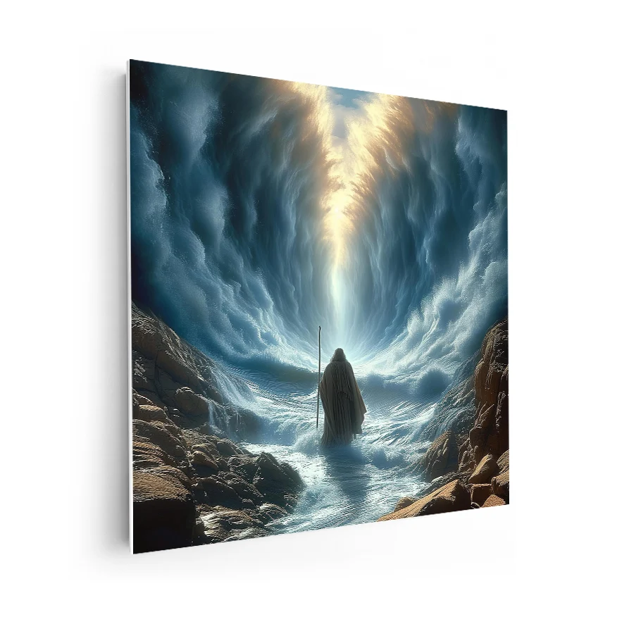 Moises Cruzando Mar Rojo Poster