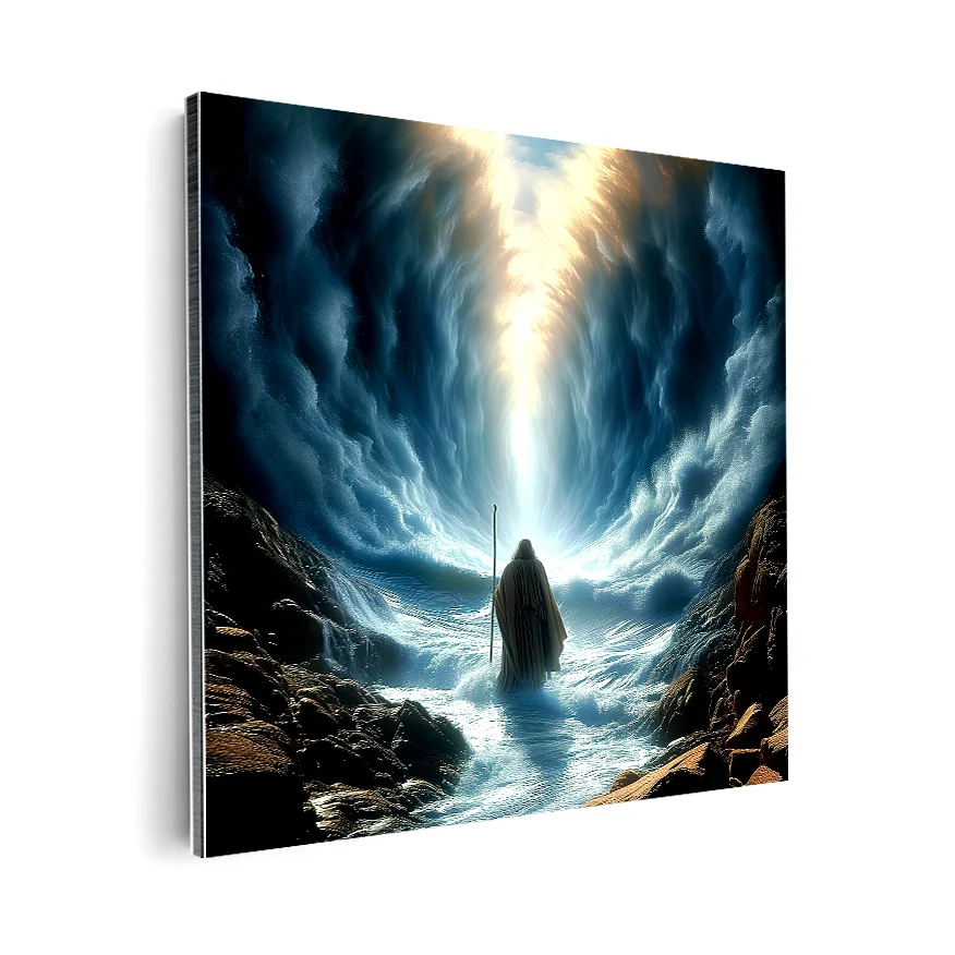 Moises Cruzando Mar Rojo Poster
