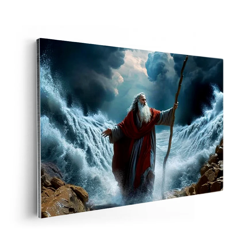 Moisés Cruzando El Mar Rojo Poster