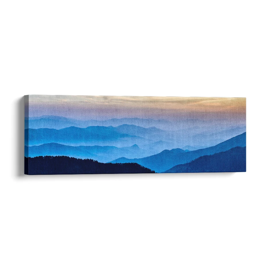 Montañas Azules Poster