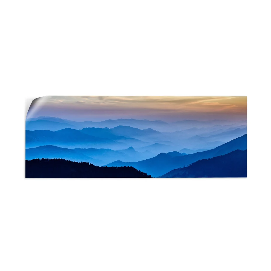 Montañas Azules Poster