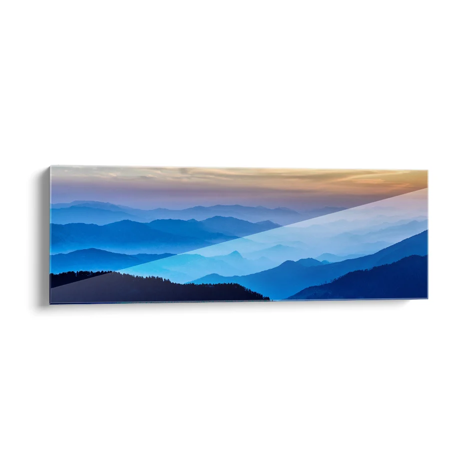 Montañas Azules Poster