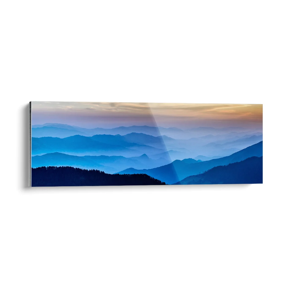 Montañas Azules Poster