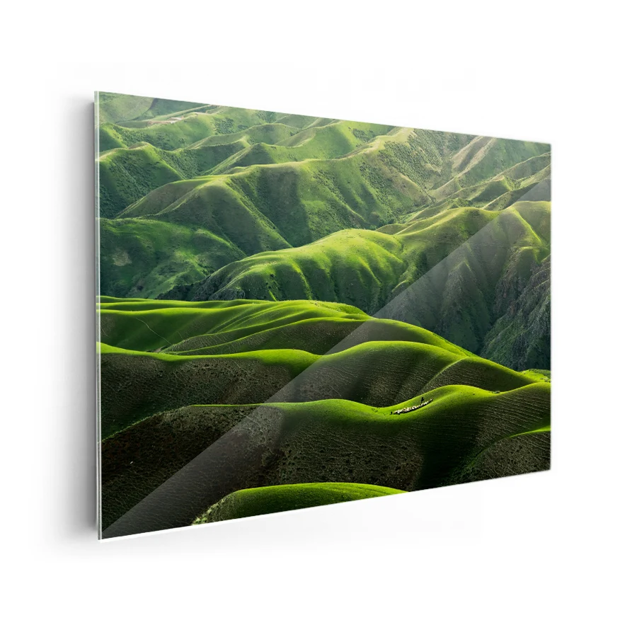 Montañas Verdes Poster