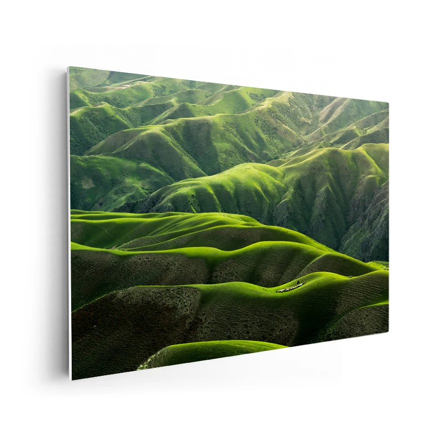 Montañas Verdes Poster