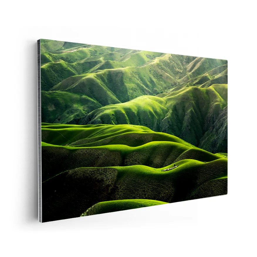Montañas Verdes Poster