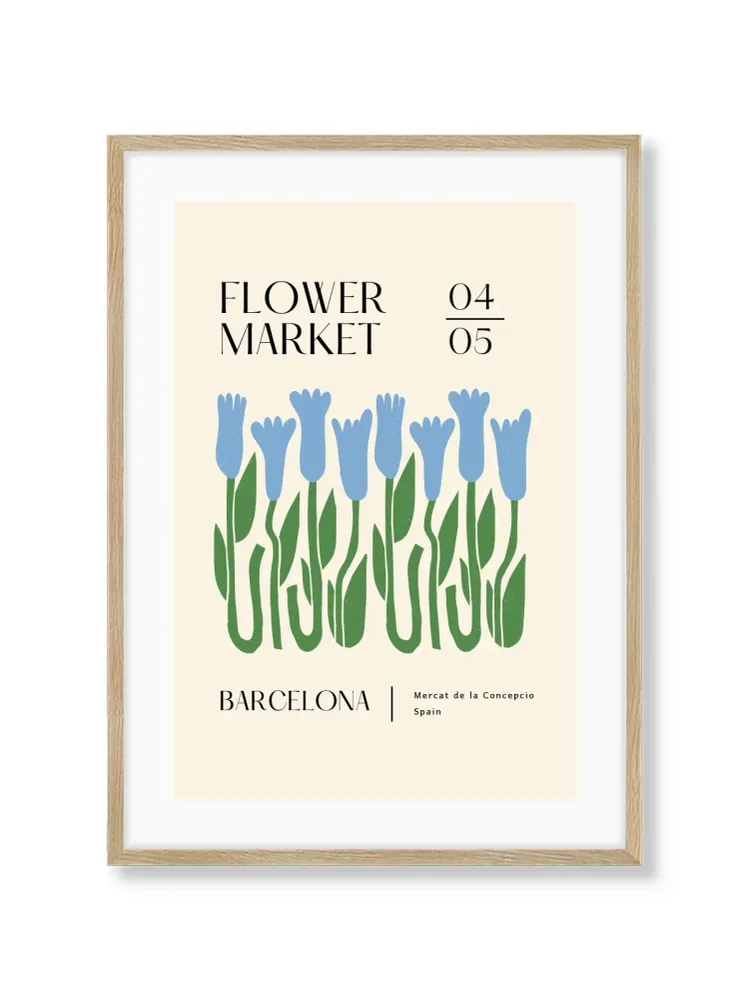 Flower Market Barcelona MRH Studio