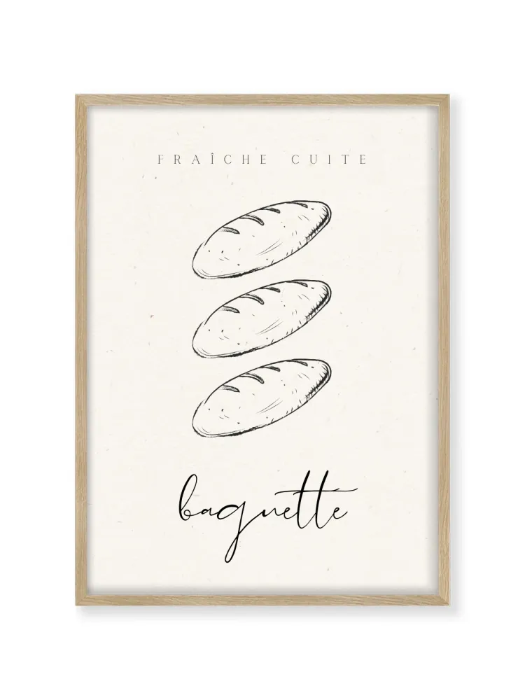 Freshly Baked Baguette MRH Studio