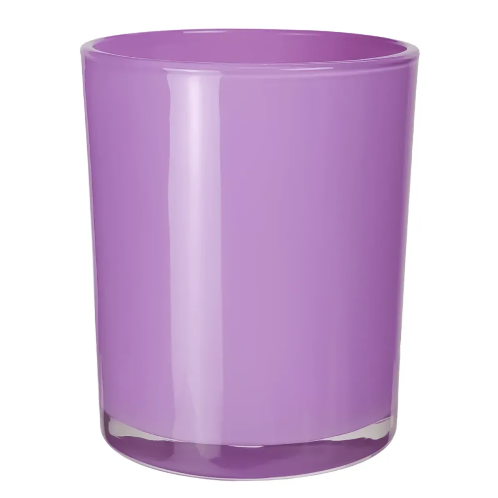 EOL - 210ml - Mónaco Vaso de vidrio para velas - Morado Brillante My Store