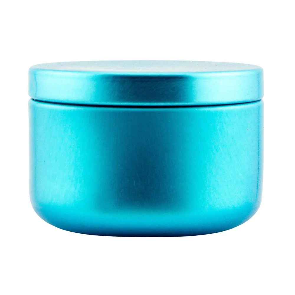 EOL - 65ml - Tokio Lata de Aluminio Redondo para Velas - Azul Claro My Store