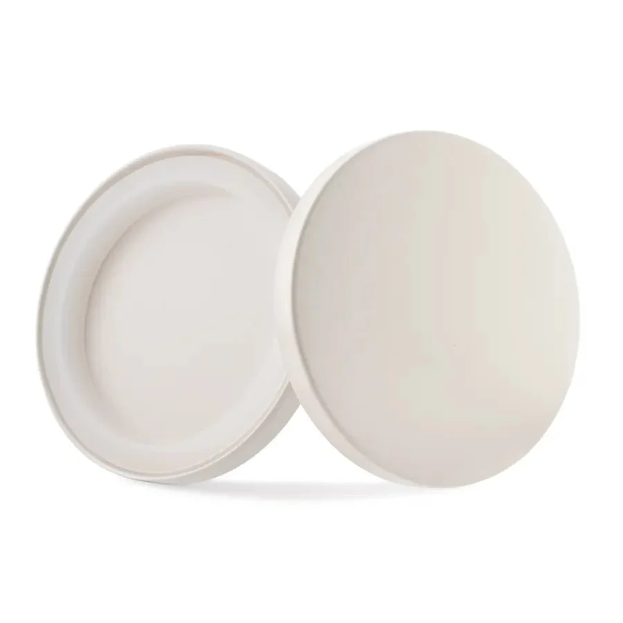 EOL - Tapa de Aluminio L para vasos de velas - Tapa para Vela Color Ivory / Beige Mate My Store