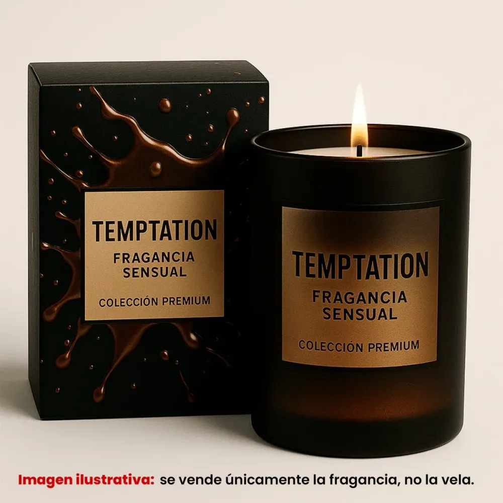 Fragancia Candle Craft - EOL - Dark Temptation - Tentación Oscura - Inspirada en Axe® My Store