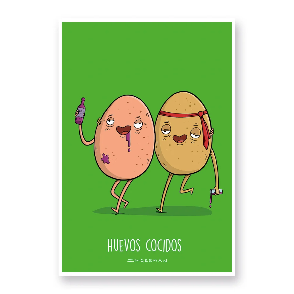 Lámina huevos cocidos My Store