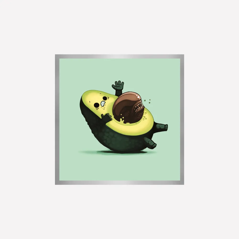 Avocalien Art Print Naolito