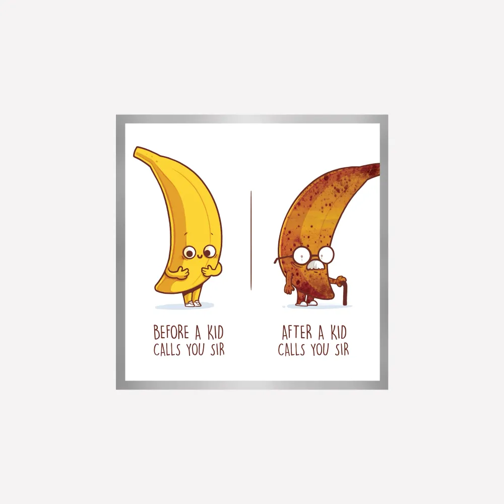 Before After Sir Art Print Naolito