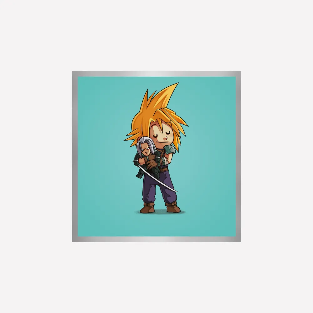 Cloud Final Fantasy Art Print Naolito